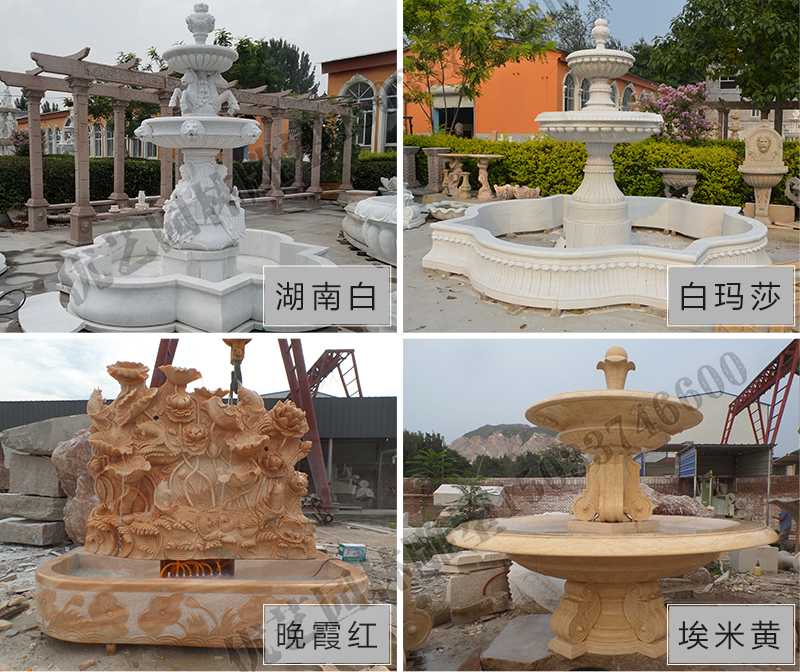 大理石景觀(guān)噴泉材質(zhì)